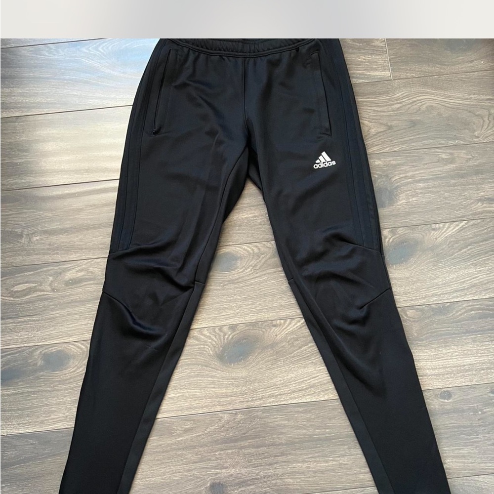 Adidas Black Performance Sweatpants Slim Fit